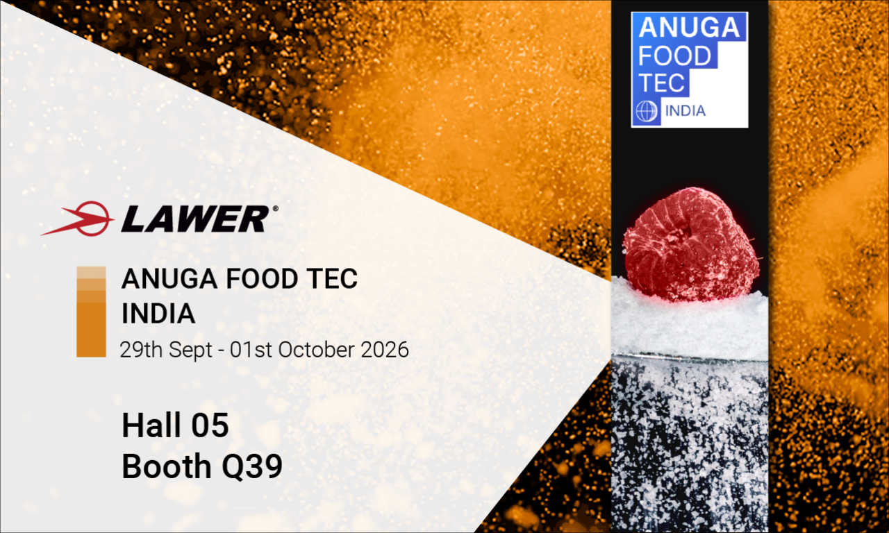 Lawer alla fiera ANUGA FOOD TEC INDIA 2026