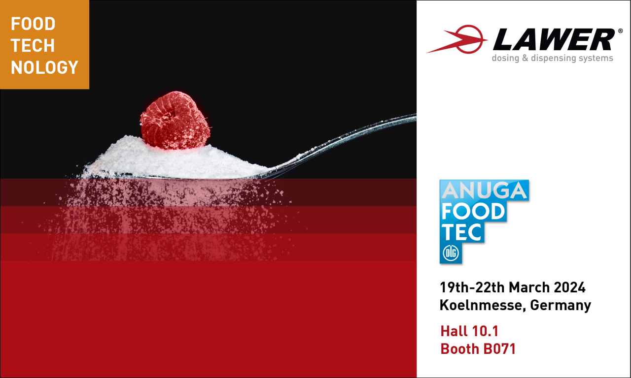 Lawer at the ANUGA FOODTEC exhibition, Cologne, from 19th to 22nd March 2024