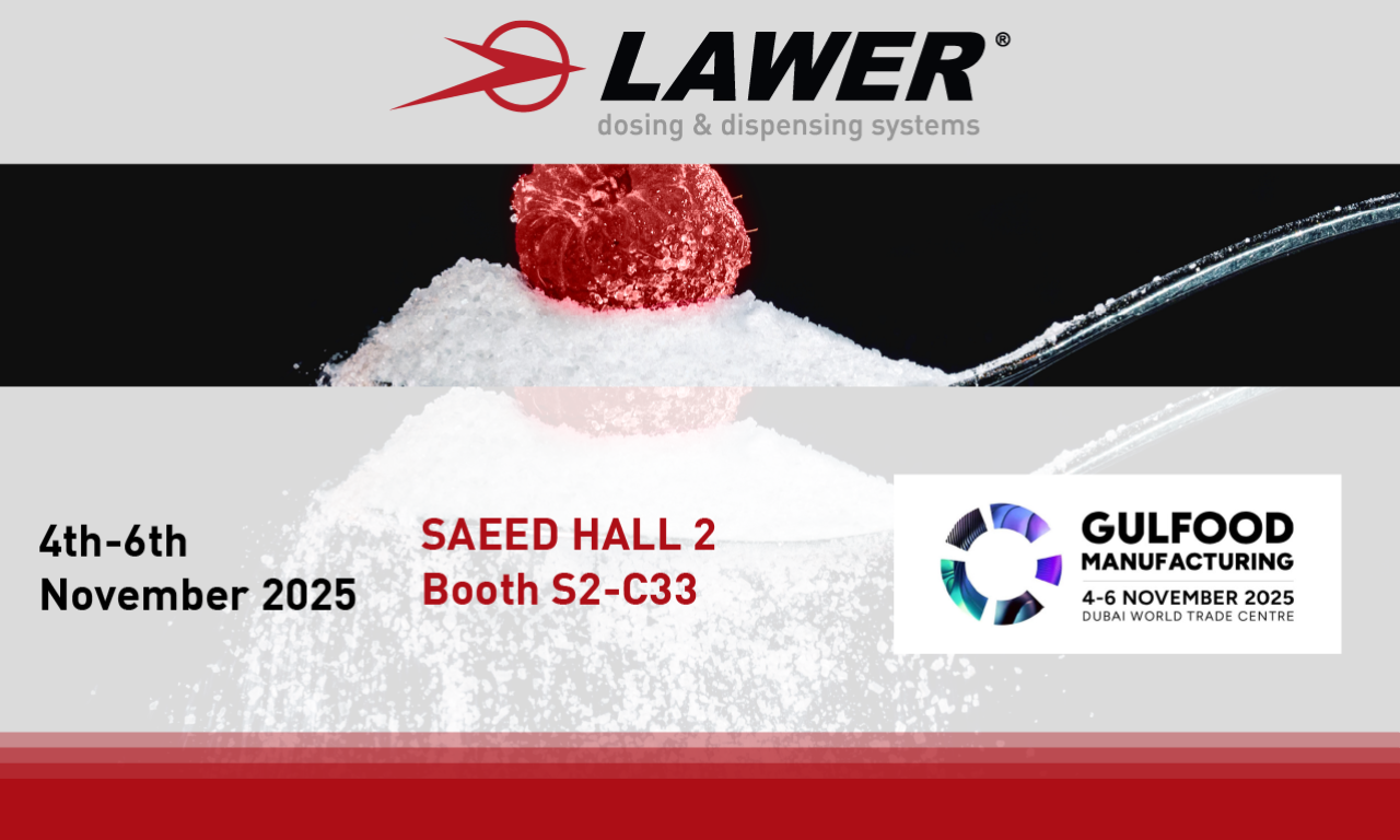 Lawer alla fiera Gulfood Manufacturing dal 4 al 6 novembre 2025