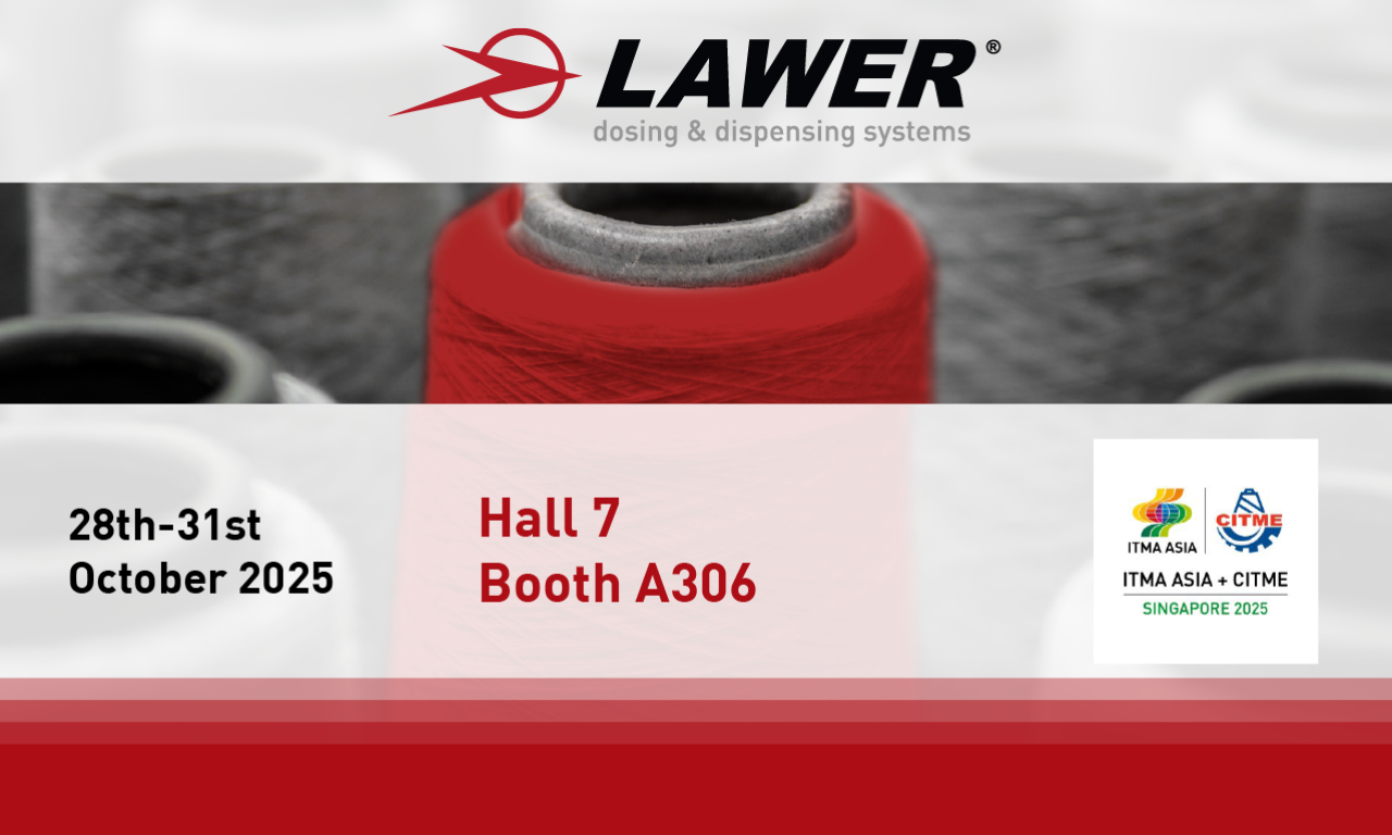 Lawer alla fiera ITMA ASIA + CITME , dal 28 al 31 ottobre 2025