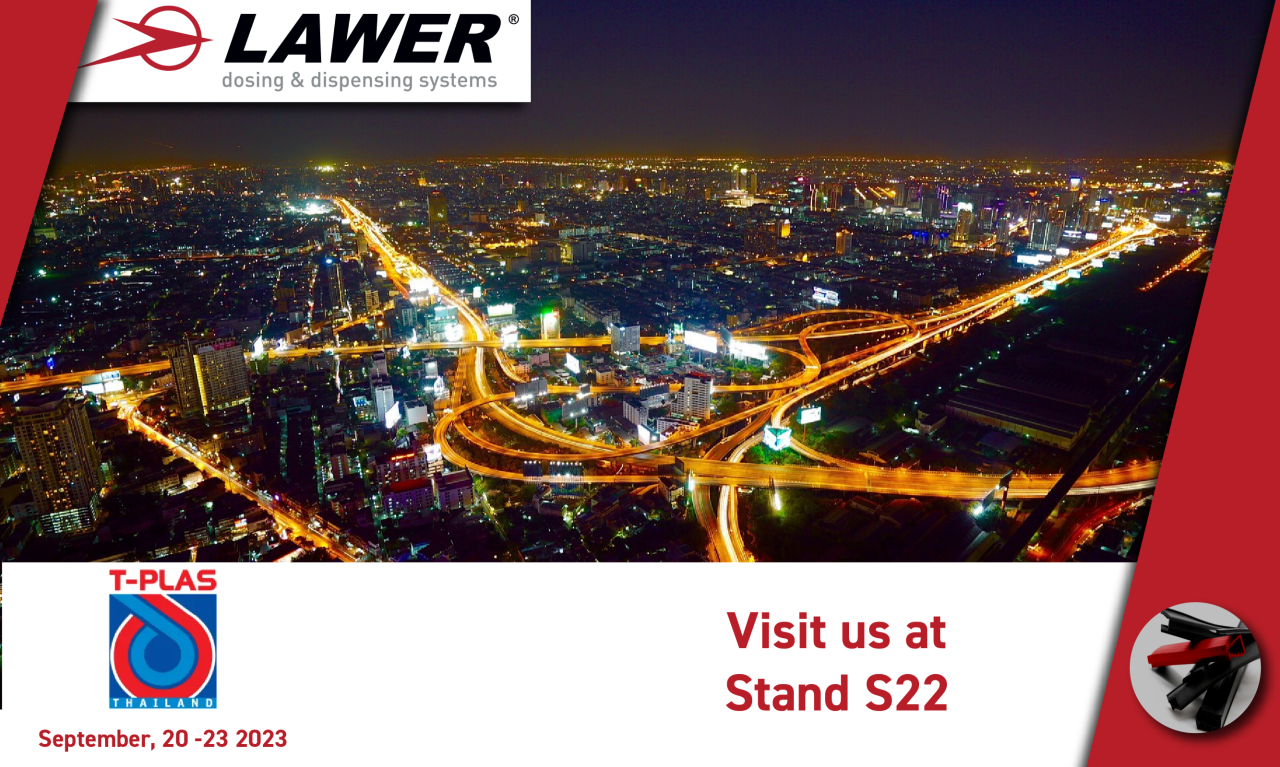 Lawer alla fiera T-PLAS - dal 20 al 23 settembre 2023