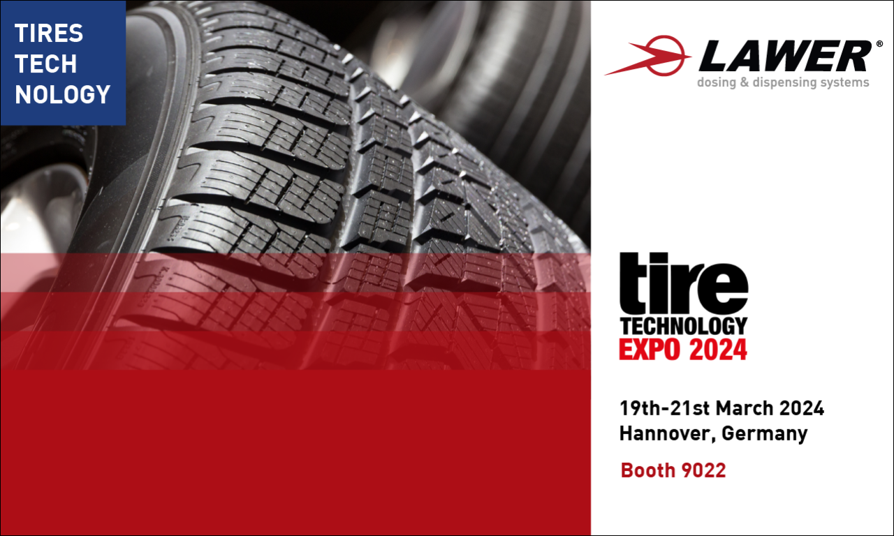 LAWER alla fiera Tire Technology Expo - Hannover