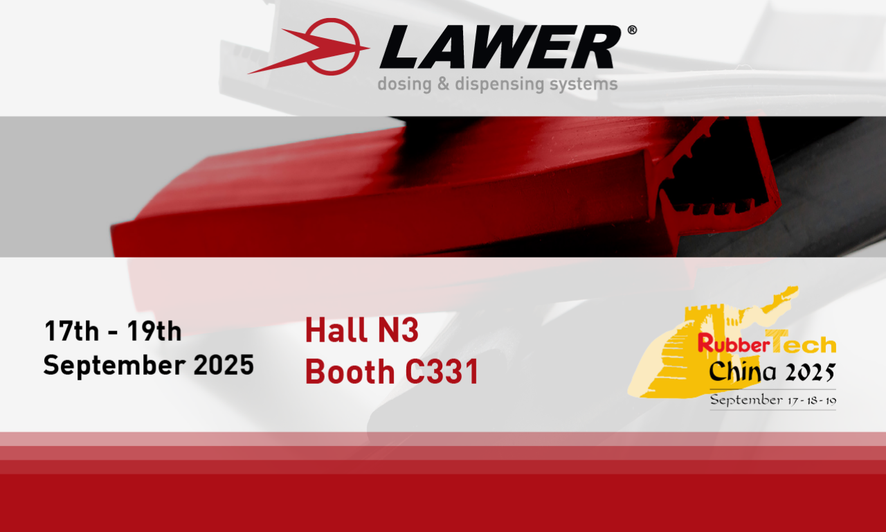 Lawer alla fiera Rubber Tech, a Shanghai, dal 17 al 19 settembre 2025