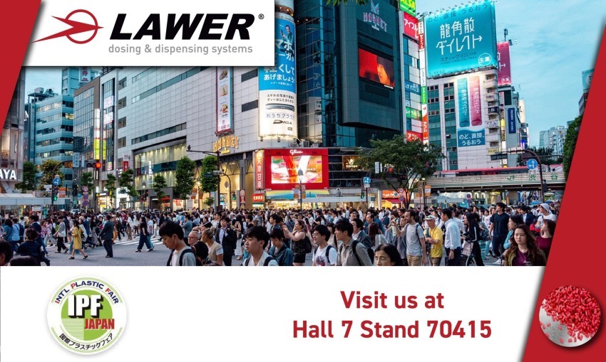 Lawer alla fiera IPF - Tokyo, dal 28 Novembre al 2 Dicembre 2023