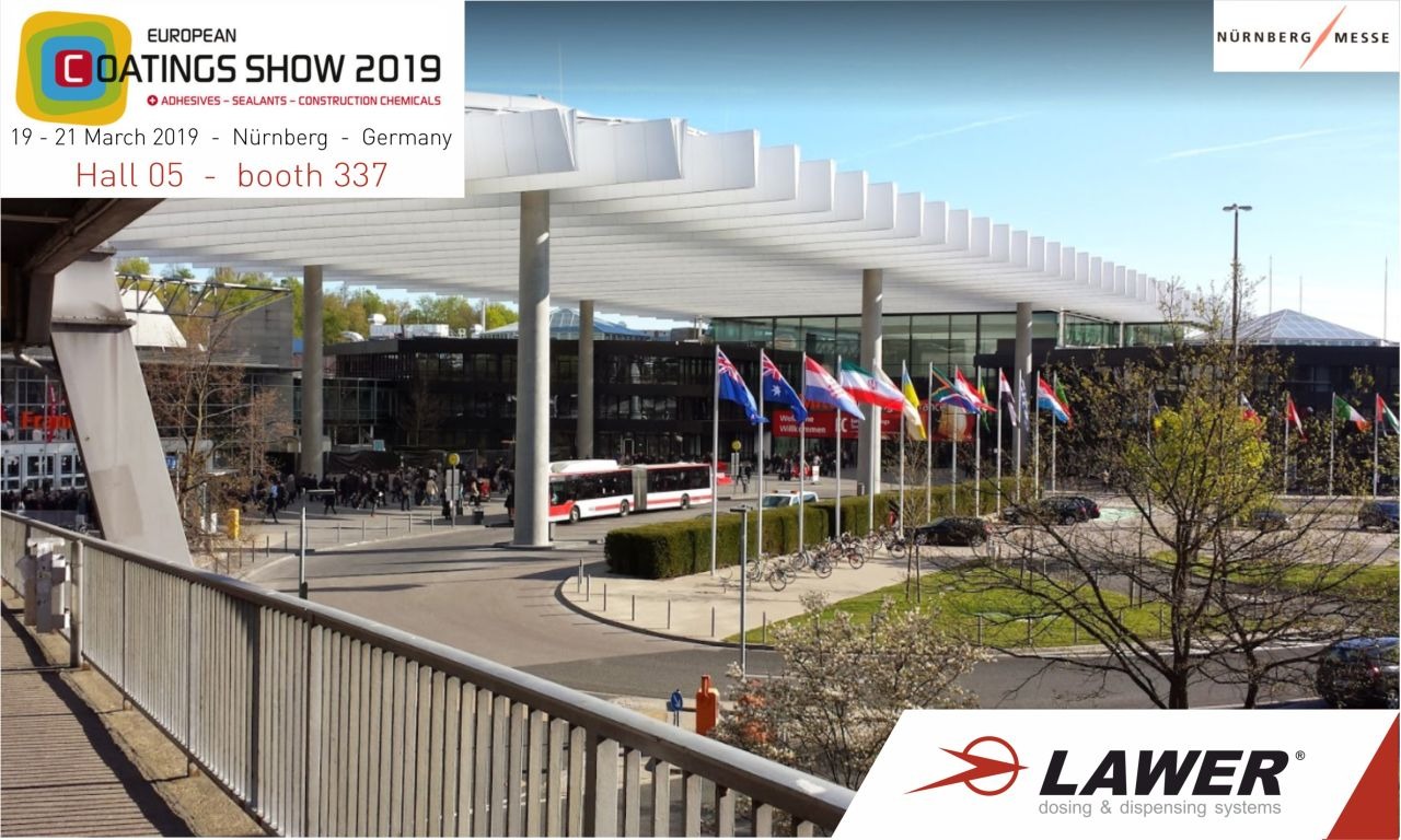 LAWER a Coatings Show 2019 - Norimberga