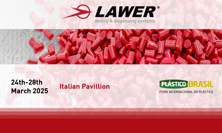 Lawer alla fiera Plastico, a San Paolo, dal 24 al 28 marzo 2025