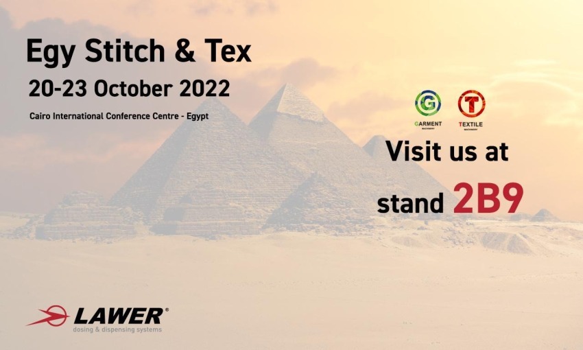 Lawer a Egy Stitch & Tex, Cairo International Conference Centre - Egitto, 20-23 Ottobre 2022