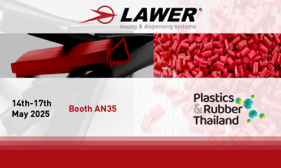 Lawer at Plastics & Rubber Thailand, in Bangkok, from 14th to 17th May 2025